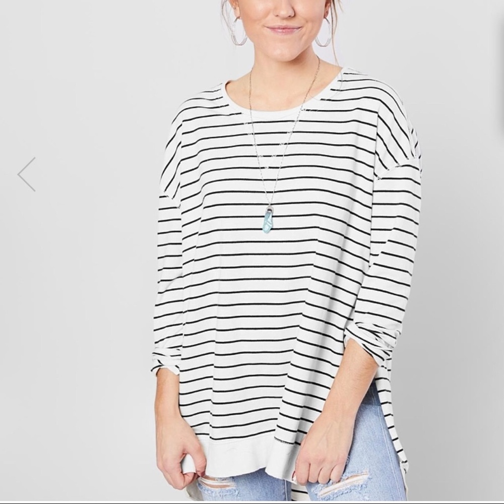 Striped Tunic Top